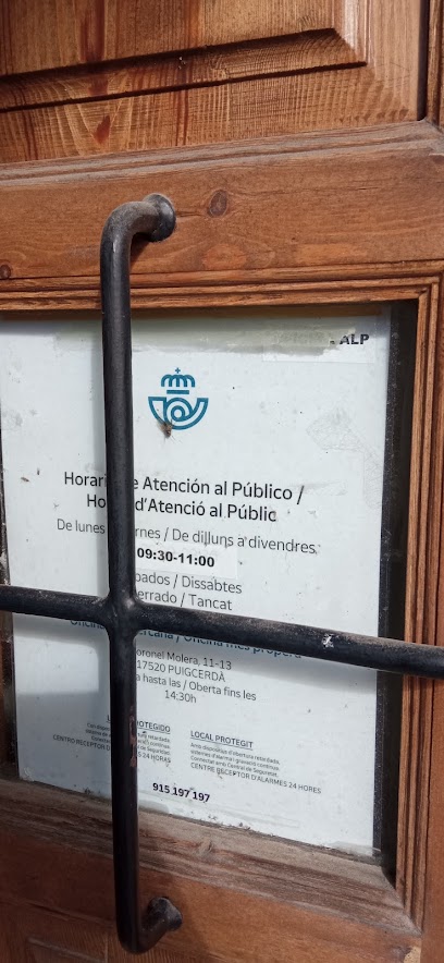 oficina mensajería Correos España