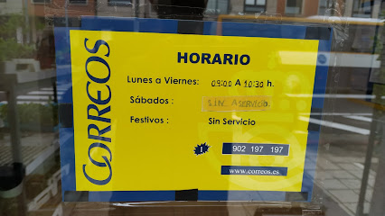 oficina mensajería Oficina Rural de Correos