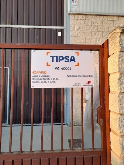 oficina mensajería TIPSA SEGOVIA