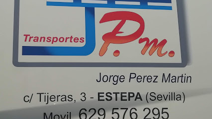 oficina mensajería transportes jorge pérez martín