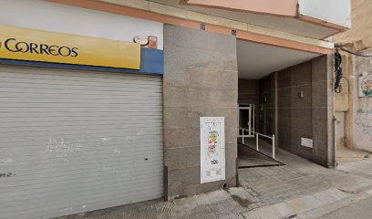 oficina mensajería Correos, Carrer Trulls