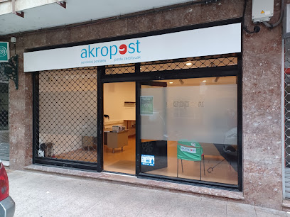 oficina mensajería Akropost Gernika