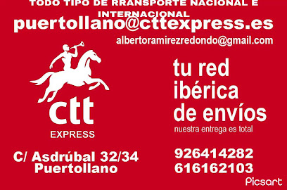 oficina mensajería CTT Express Puertollano