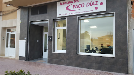 oficina mensajería Transportes Paco Díaz, S.L.U